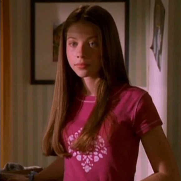 ISO Vintage 90s-Y2K Laundry by Shelli Segal Juniors White Stitching Tee - Picture 2 of 3